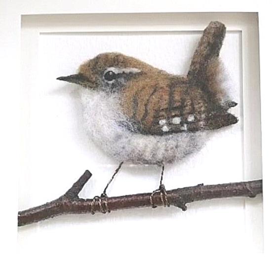 Needle Felt a Wren Workshop in Cumbria