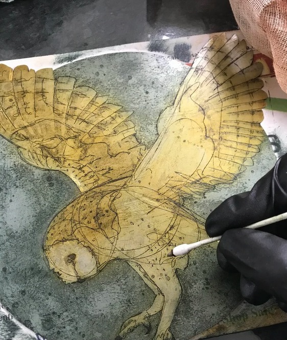 Collagraph Printmaking Course Creative Collagraph Printmaking 2 day Workshop ~ with Jenny McCabe ...