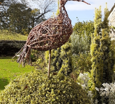 Willow Sculptures ~  Curlews with Phil Bradley