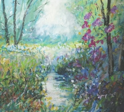 'Impressionist sketching - light effects in oil pastels' with Roy Simmons