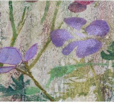 Paint Print Stitch 'In Nature'  ~  with Kay Leech